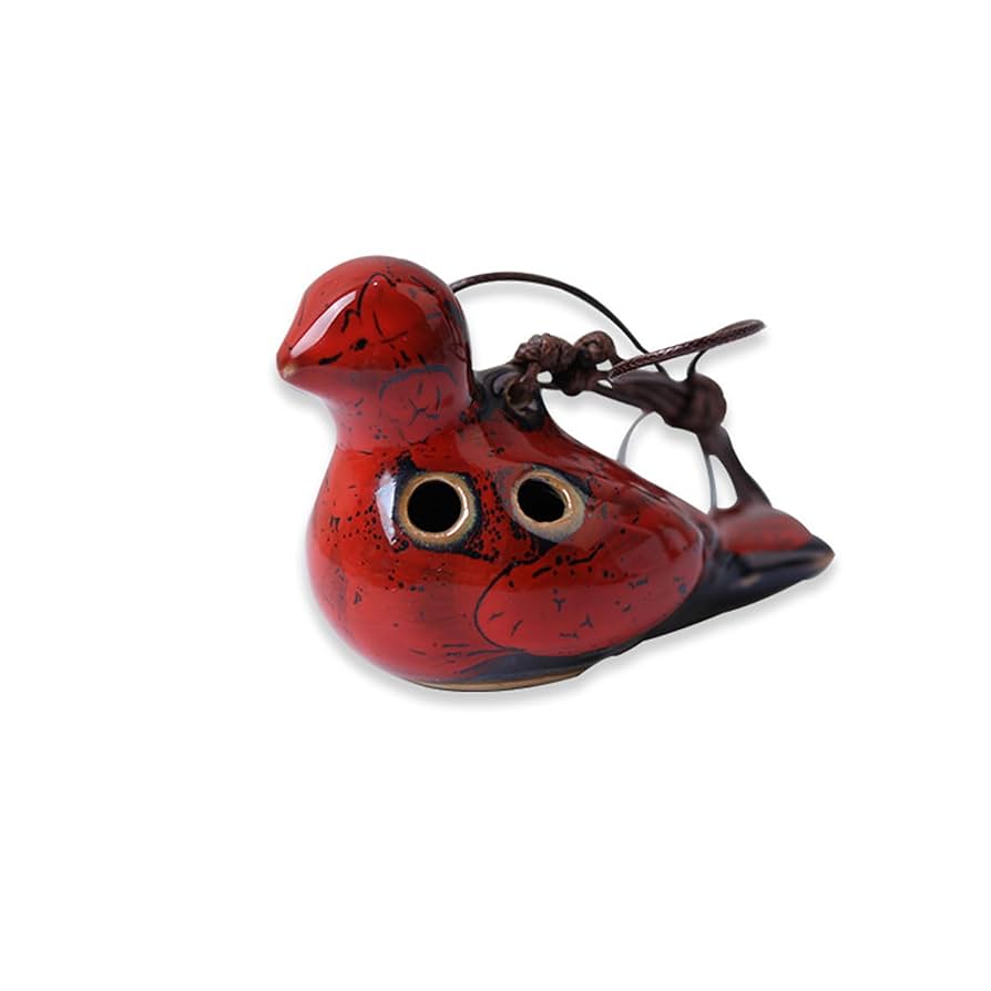 茶色い陶器オカリナ 　新品未使用 オカリナ AC 風雅陶笛 Feng-ya Ocarina（フォーカリンク社製